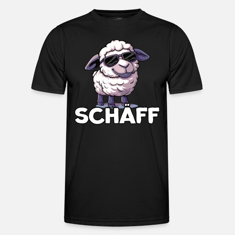 Schäff | Chef | Teamleiter | Abteilungsleiter - Männer Funktions-T-Shirt - Schwarz