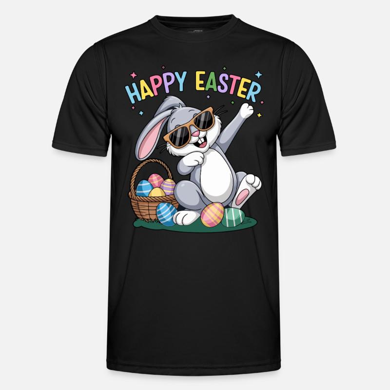Happy Easter Hase | Osternhase | Ostern Männer Funktions-T-Shirt