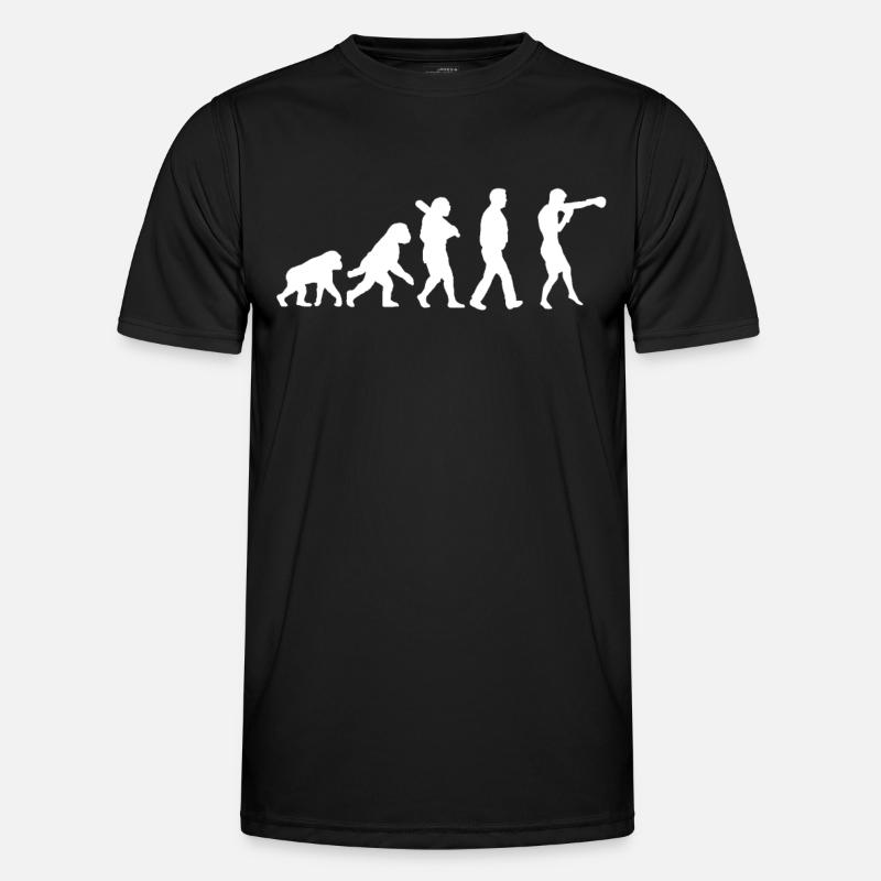 Udvikling af boksning - Funktionsshirt til herrer - sort