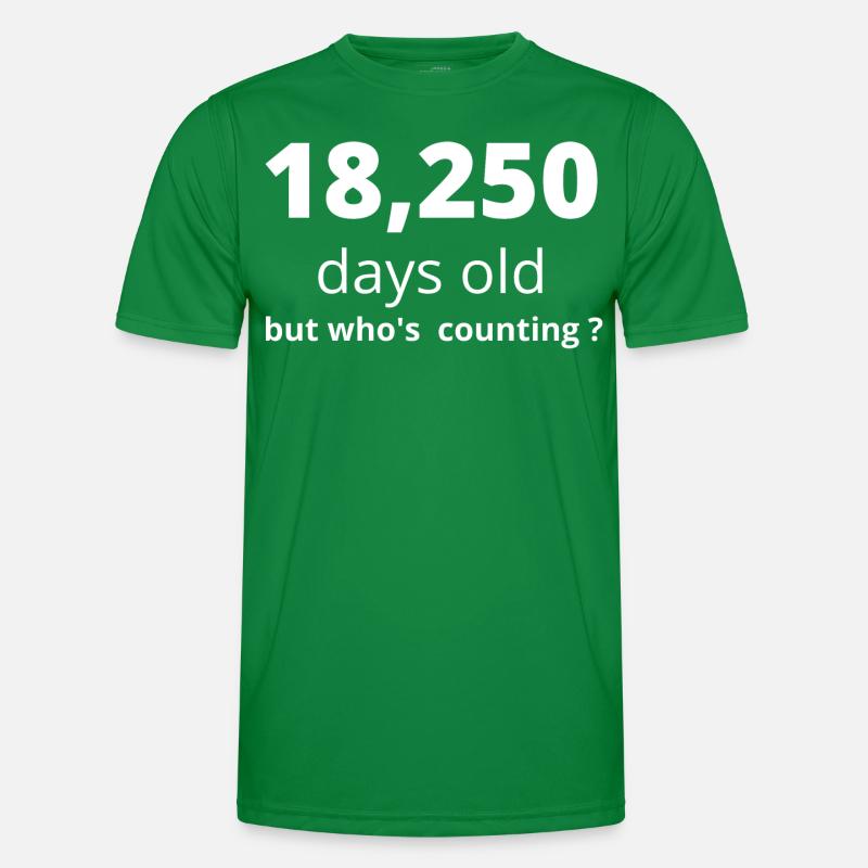 50. Geburtstag. Männer Funktions-T-Shirt