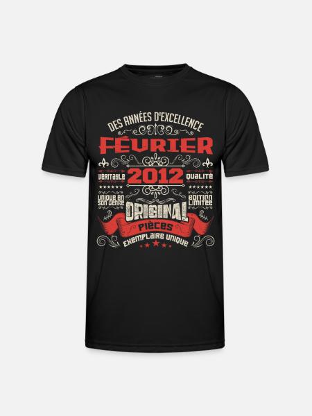 Février 2012 | Des Années D'excellence - T-shirt sport Homme - noir