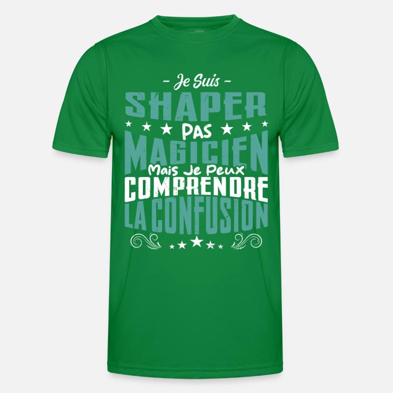 Je Suis Shaper Pas Magicien T-shirt sport Homme