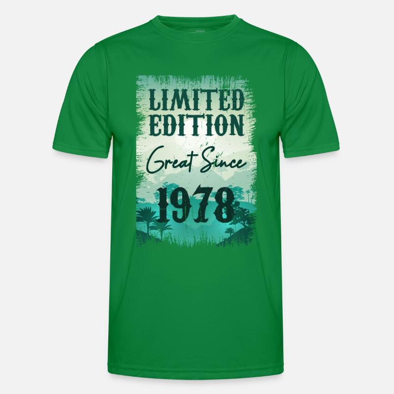 Einzigartig seit 1978 Männer Funktions-T-Shirt