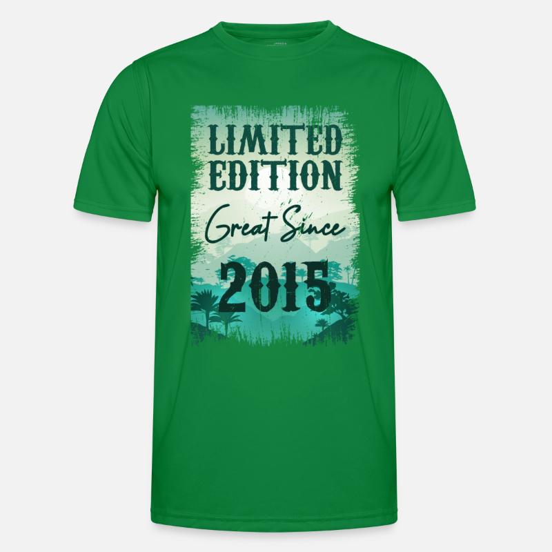 Einzigartig seit 2015 Männer Funktions-T-Shirt