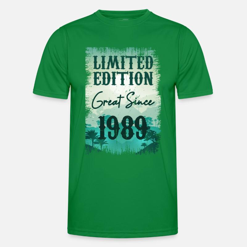 Einzigartig seit 1989 Männer Funktions-T-Shirt