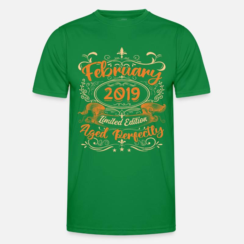 February 2019 | Aged Perfectly Men's Functional T-Shirt