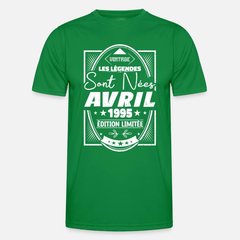 Avril 1995 T-shirt sport Homme