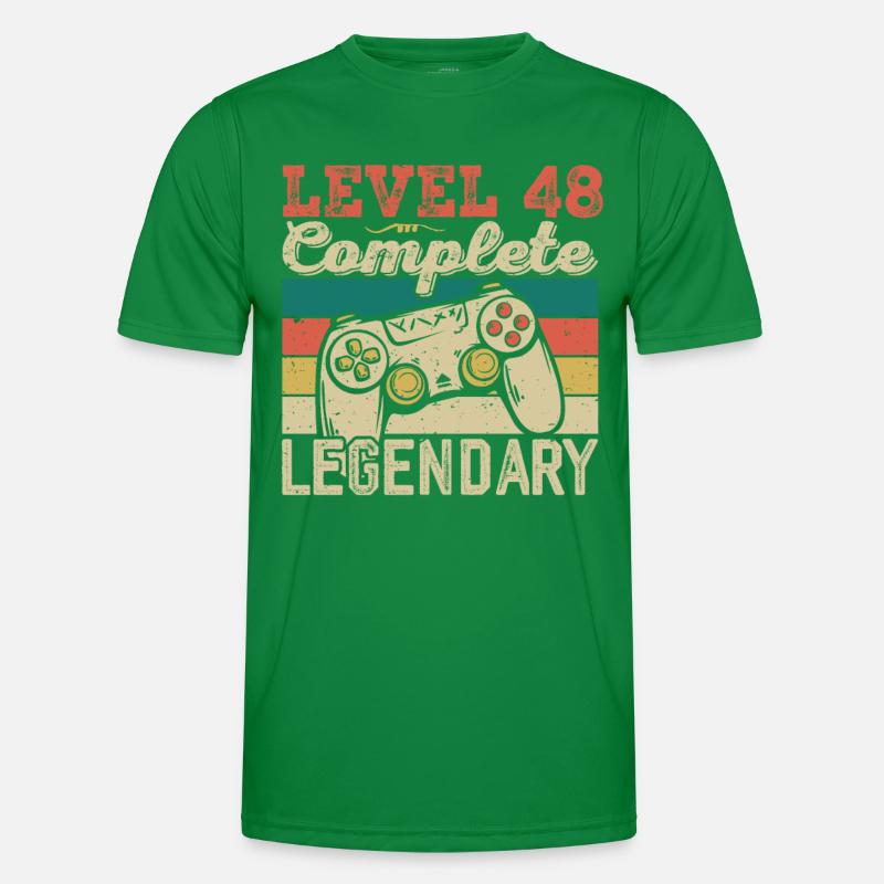 Level 48 Complete, 48 Birthday Gift Men's Functional T-Shirt