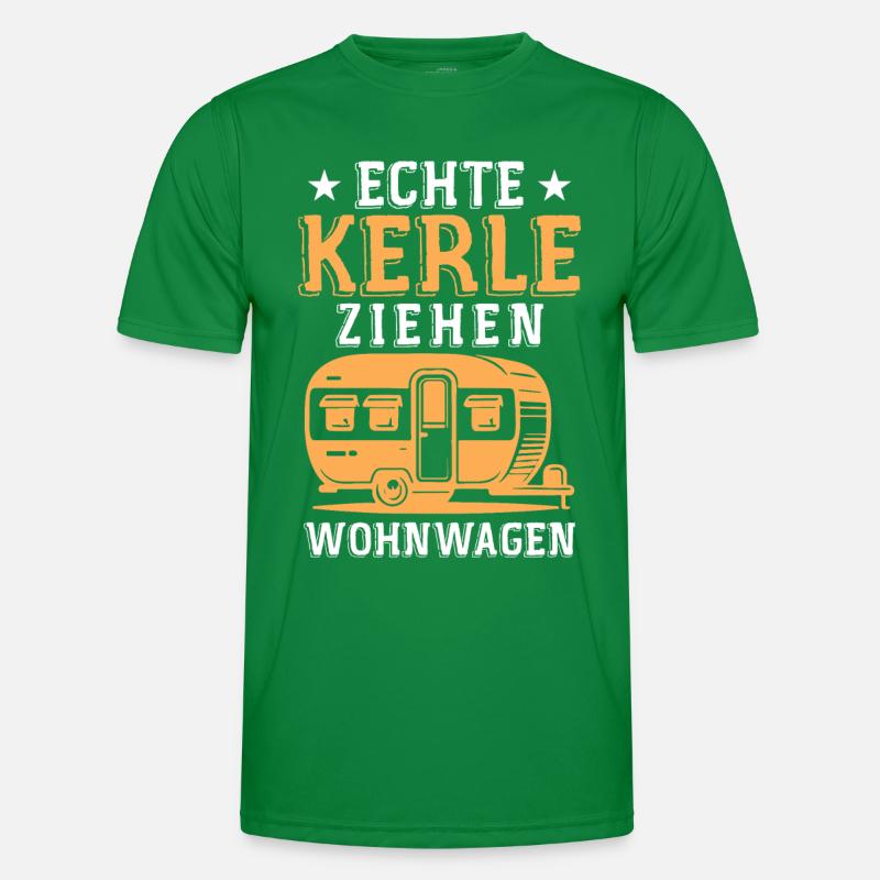 Real guys pull caravan Men's Functional T-Shirt