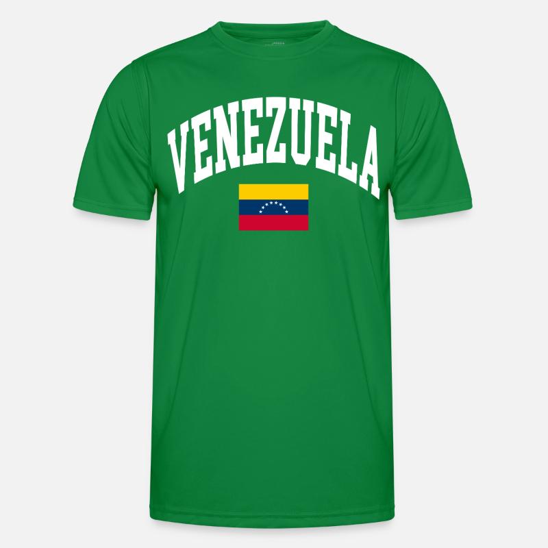 Venezuela Flag Men's Functional T-Shirt