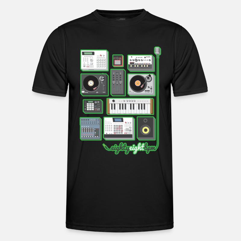 88 BPM Full Set (grün) Männer Funktions-T-Shirt