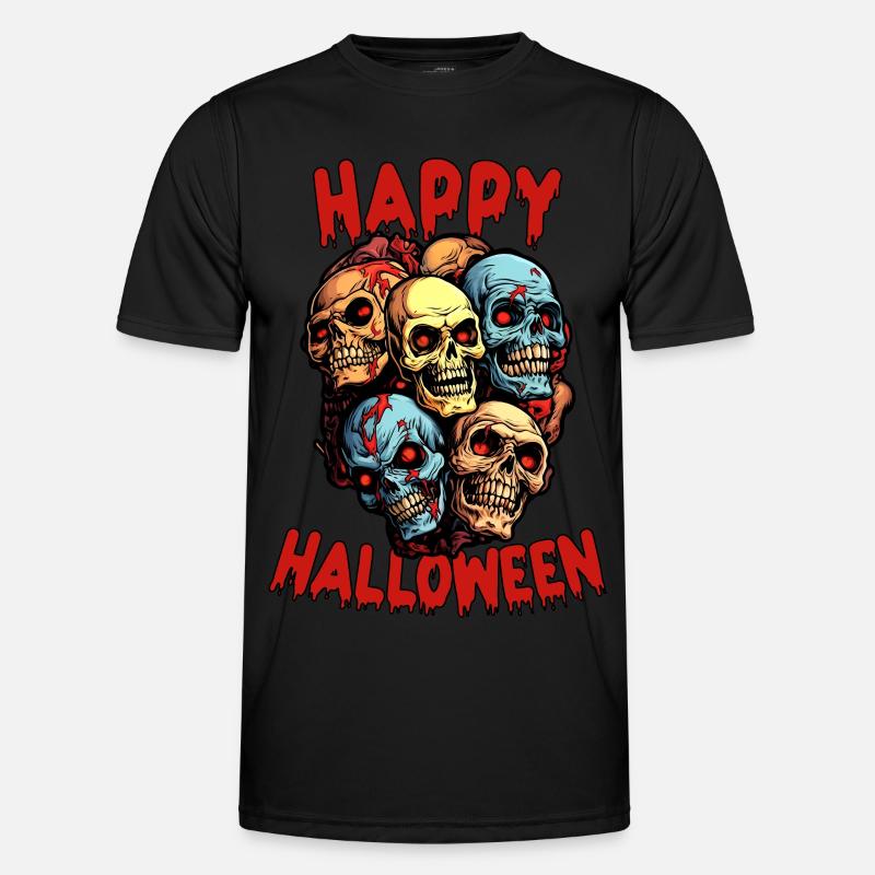 Joyeuse Halloween Zombie Apocalypse T-shirt sport Homme