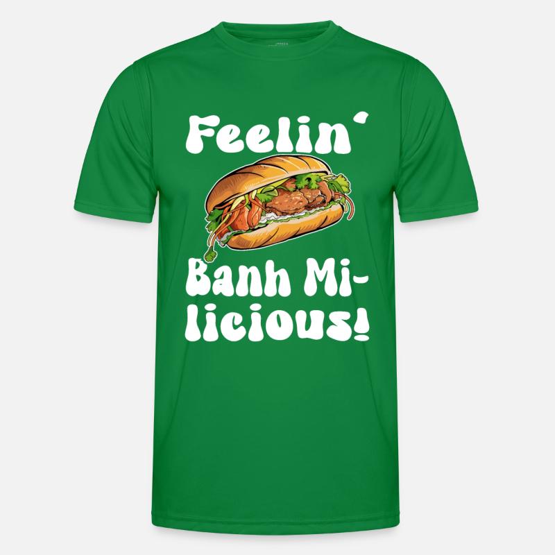 Banh mi licious Design Men's Functional T-Shirt