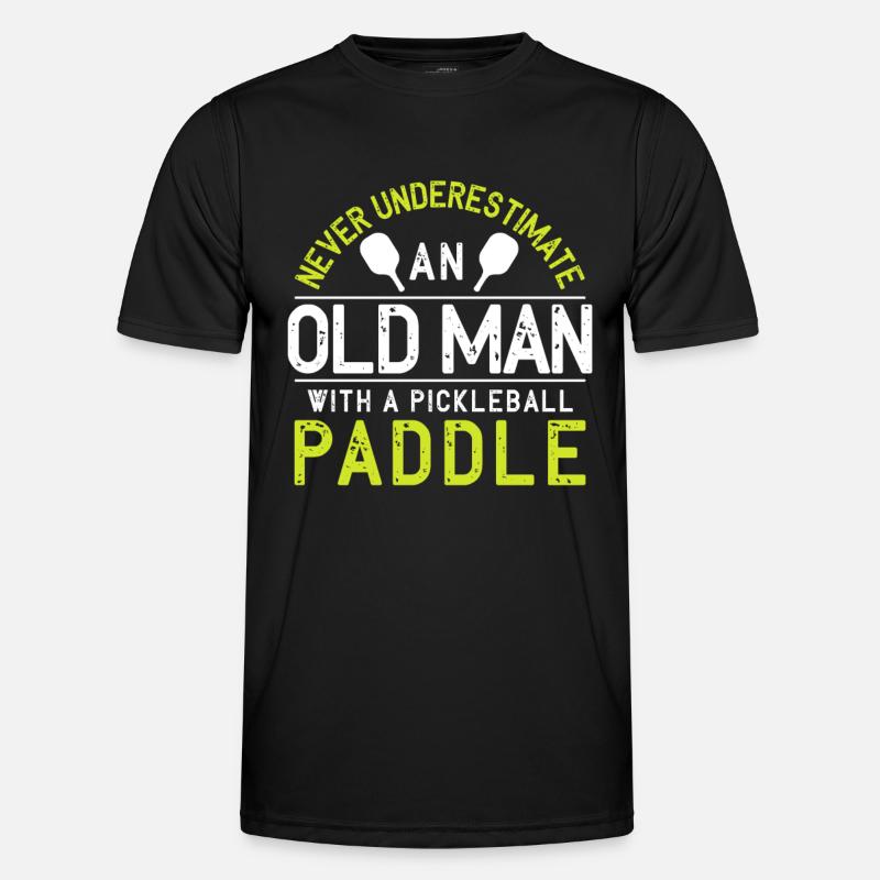 Pickleball - Men's Functional T-Shirt - black