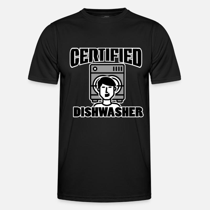 Dishwasher - Men's Functional T-Shirt - black