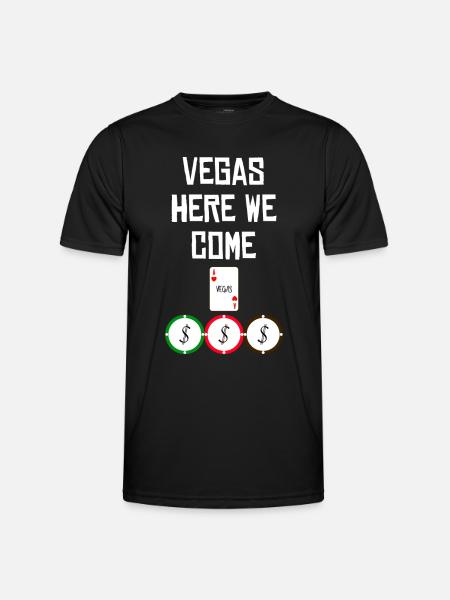 LAS VEGAS - Men's Functional T-Shirt - black