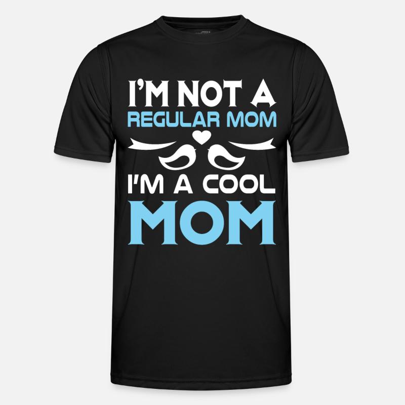 Cool Mom - Men's Functional T-Shirt - black