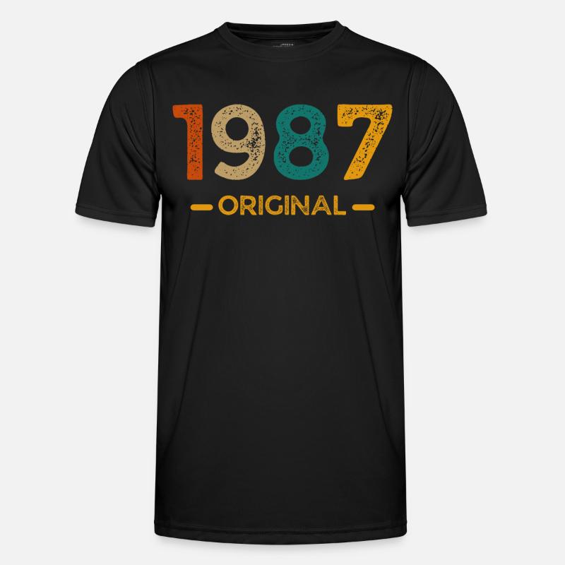 1987 original - Men's Functional T-Shirt - black