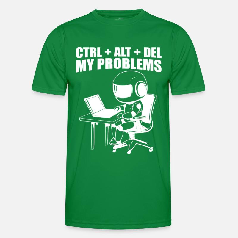Ctrl + Alt + Suppr Mes problèmes T-shirt sport Homme