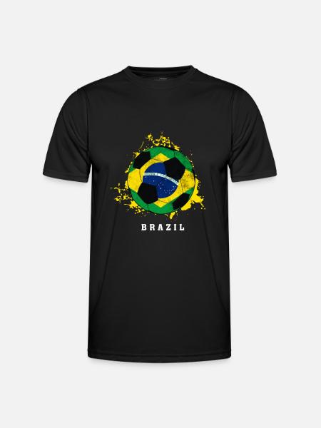  du Brésil - T-shirt sport Homme - noir