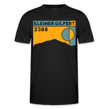 Kleiner Gilfert Tux Alpes Ski de randonnée Randonnée Montagne - T-shirt sport Homme - noir - Devant - AI Model Male 178 dark (178cm)