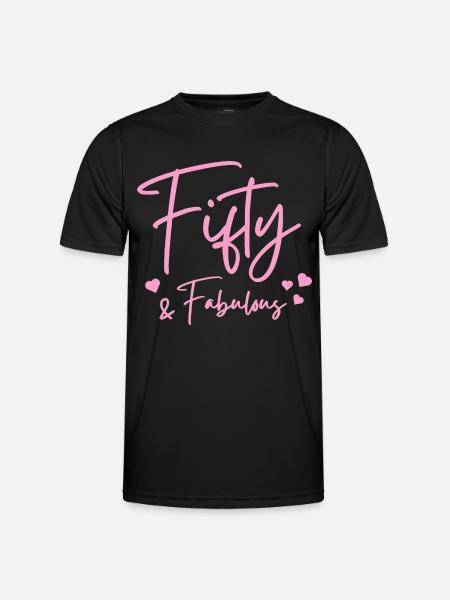 Cinquante fabuleux - T-shirt sport Homme - noir
