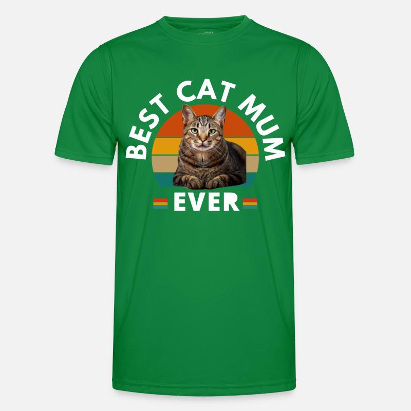 BESTE KATZENMAMA ALLER ZEITEN Männer Funktions-T-Shirt