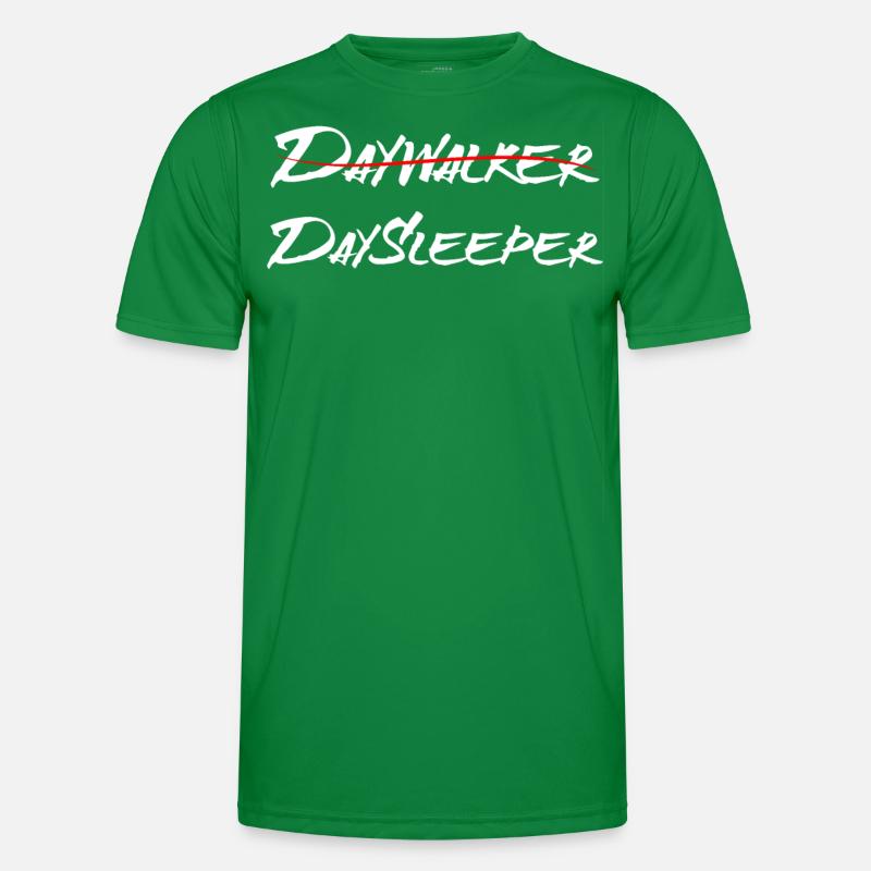 Daywalker - Daysleeper - Funny Late Riser Design Men's Functional T-Shirt