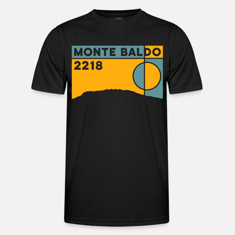 Monte Baldo - Men's Functional T-Shirt - black