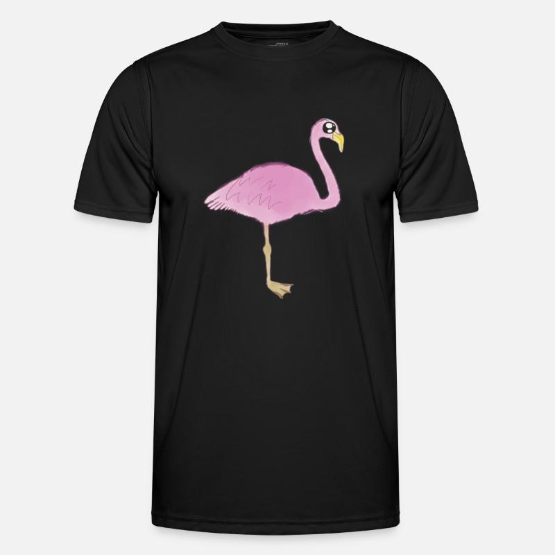 flamingo - Men's Functional T-Shirt - black