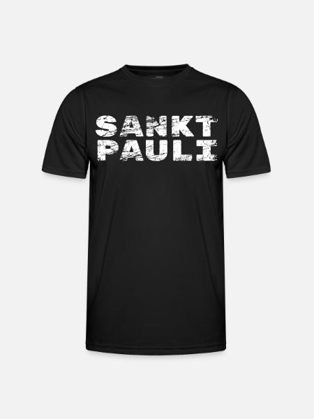 st paulians st pauli design - Men's Functional T-Shirt - black