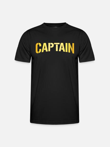 Kapitän Captain - Men's Functional T-Shirt - black