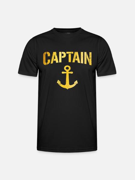 Kapitän Captain - Men's Functional T-Shirt - black