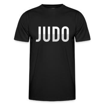 Judo - Männer Funktions-T-Shirt - Schwarz - Vorne - AI Model Male 178 dark (178cm)