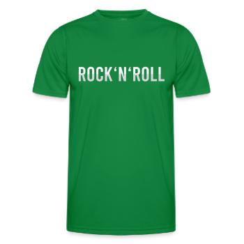 Rock n Roll - Männer Funktions-T-Shirt - Kelly Green - Vorne - AI Model Male 178 dark (178cm)