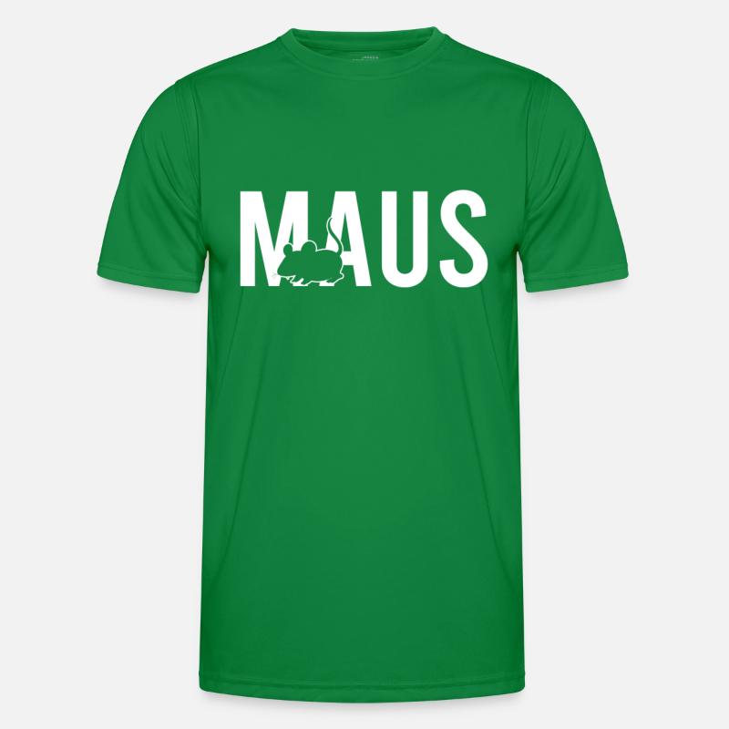 Maus Männer Funktions-T-Shirt