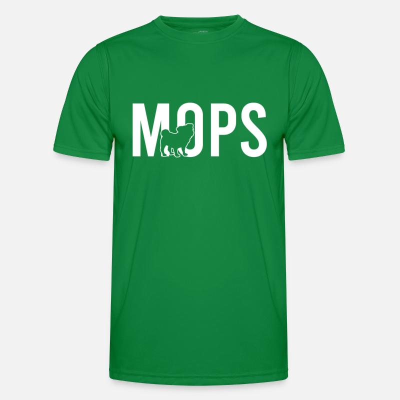 Mops Männer Funktions-T-Shirt