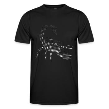 Scorpion - T-shirt sport Homme - noir - Devant - AI Model Male 178 dark (178cm)