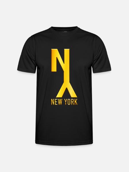 New York - Men's Functional T-Shirt - black