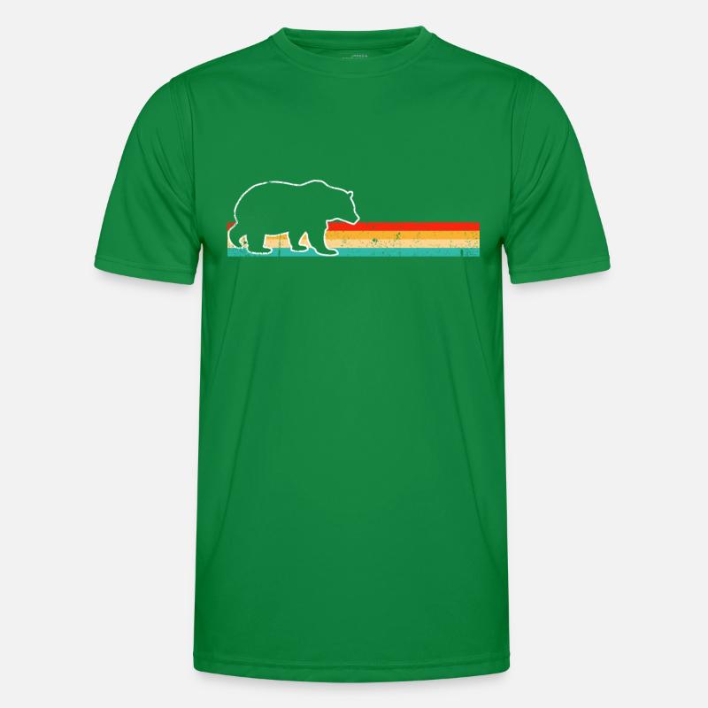 Ours Rétro T-shirt sport Homme