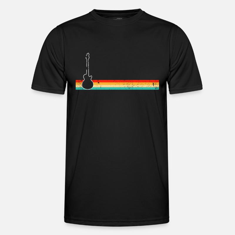 Rock Retro - Men's Functional T-Shirt - black