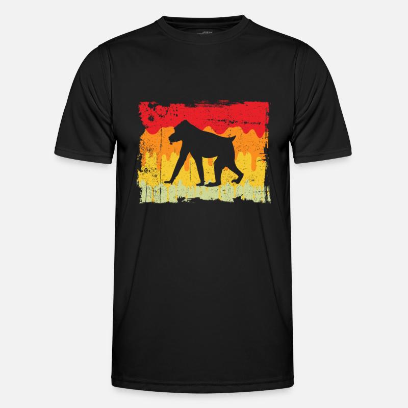 Singe Rétro T-shirt sport Homme