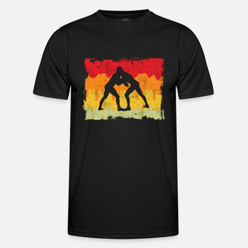 Lutte Rétro T-shirt sport Homme