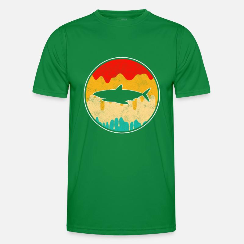 Requin Rétro T-shirt sport Homme