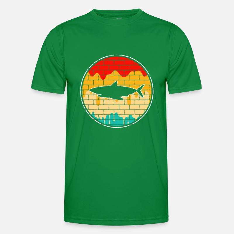 Requin Rétro T-shirt sport Homme
