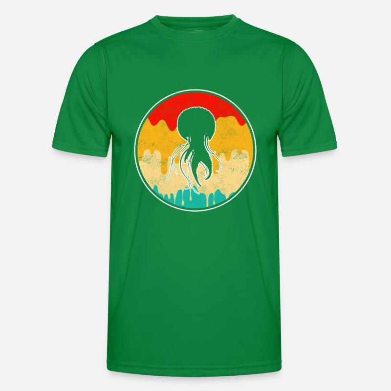 Logo rétro de méduse T-shirt sport Homme