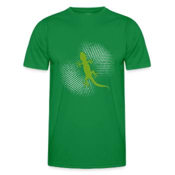 Lizard - Men's Functional T-Shirt - kelly green - Front - AI Model Male 178 dark (178cm)