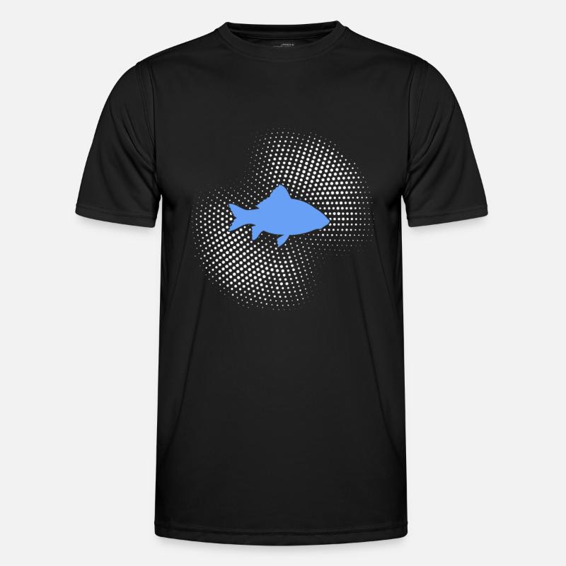 Fish - Men's Functional T-Shirt - black