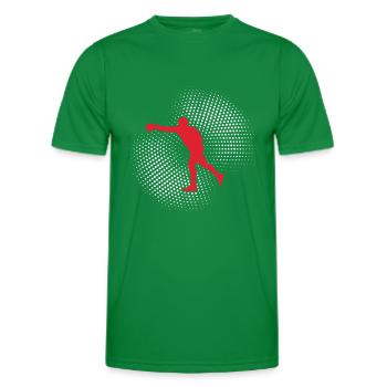 Boxen - Männer Funktions-T-Shirt - Kelly Green - Vorne - AI Model Male 178 dark (178cm)
