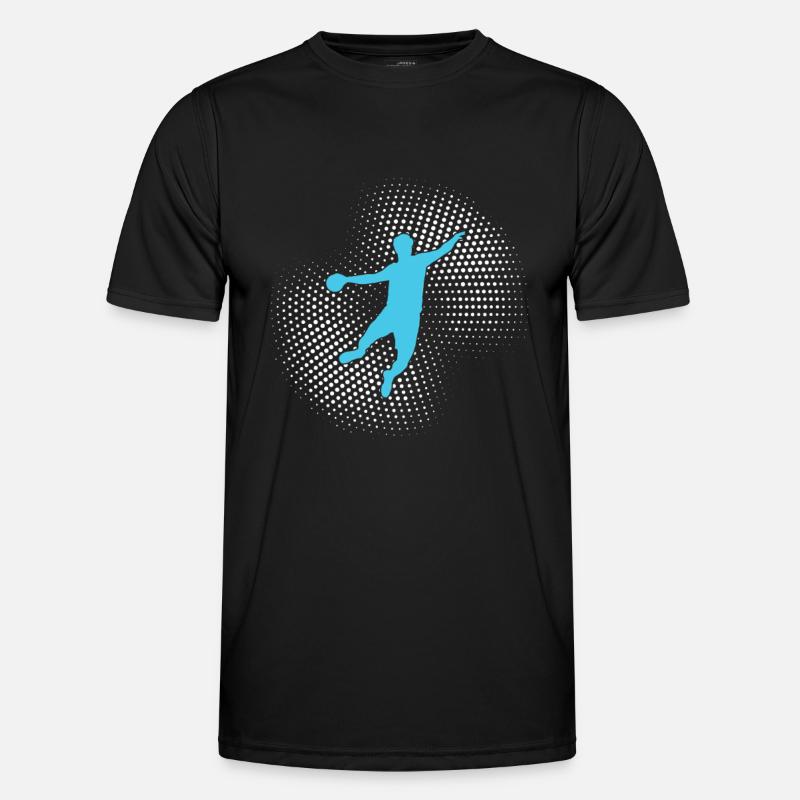 handball - Männer Funktions-T-Shirt - Schwarz